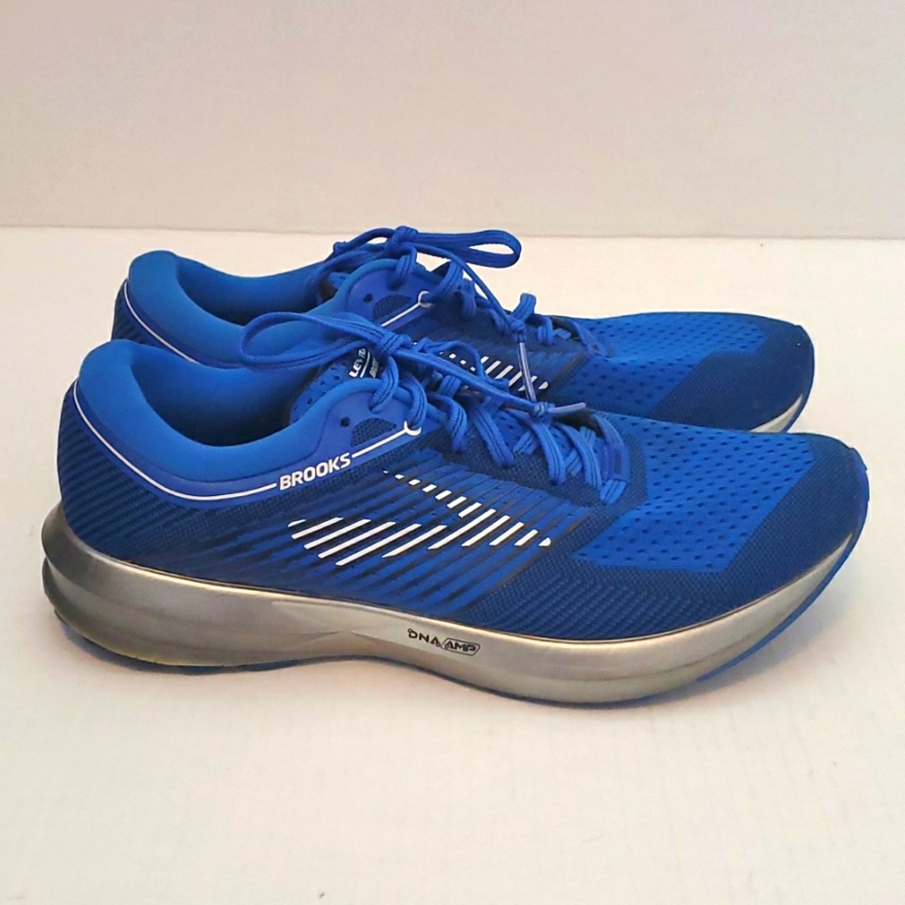 Brooks Levitate Men's Blue Running Training Lace up Shoes Sneakers size 9